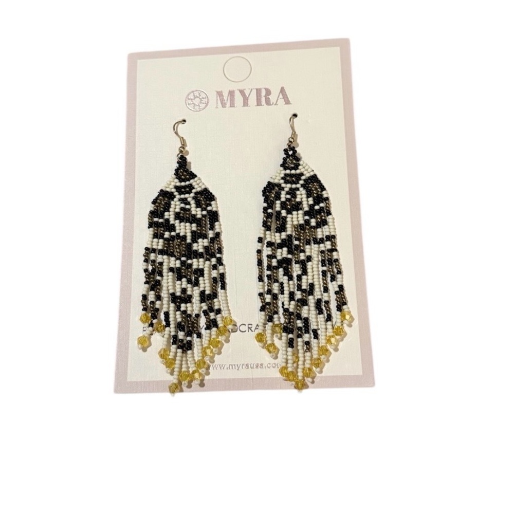 Myra Bag Rattler’s Tale Beaded Earrings
